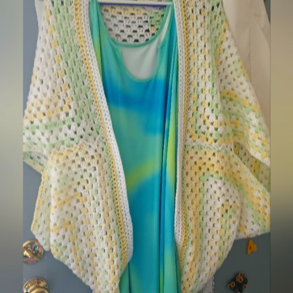 Crochet cacoon shrug